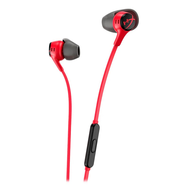 HyperX Cloud Earbuds II Gaming Earbuds with Mic - Red