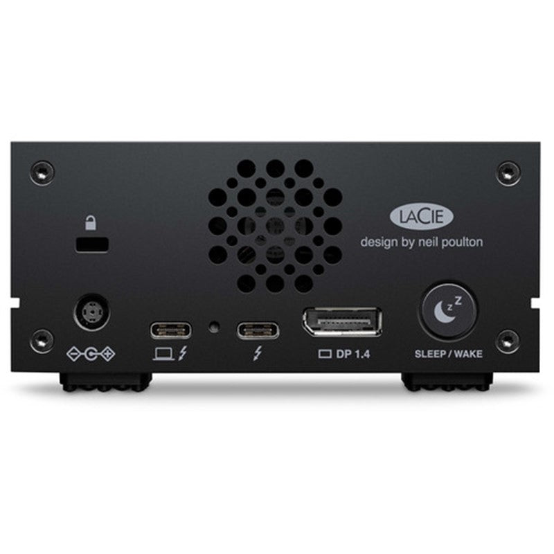 LaCie 4 TB 1big Dock External Hard Drive Hub Thunderbolt 3 Ports and More