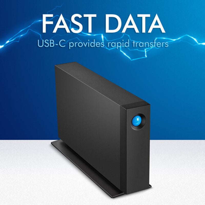 LaCie 24 TB d2 Professional USB-C 3.2 Gen 2 External Hard Drive