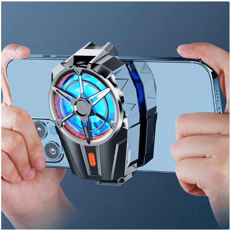 Gadgeton X52 Cooling Fans for Mobile Phone Rechargeable Battery Silent Cooler Cell Phone Gaming Radiator