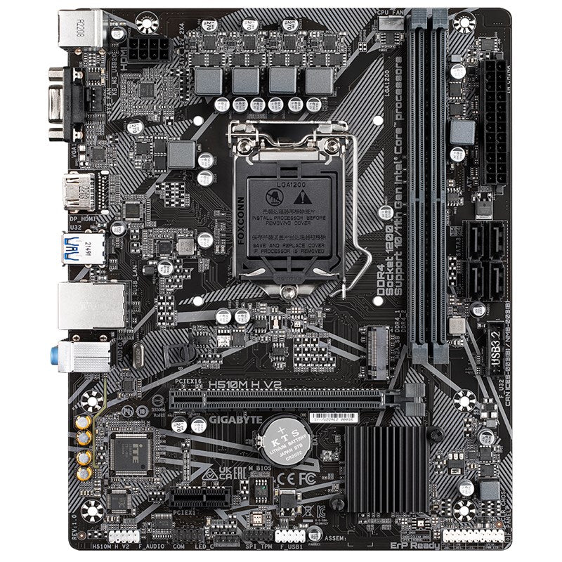Gigabyte H510M H V2 (rev. 1.0) M-ATX Gaming Motherboard