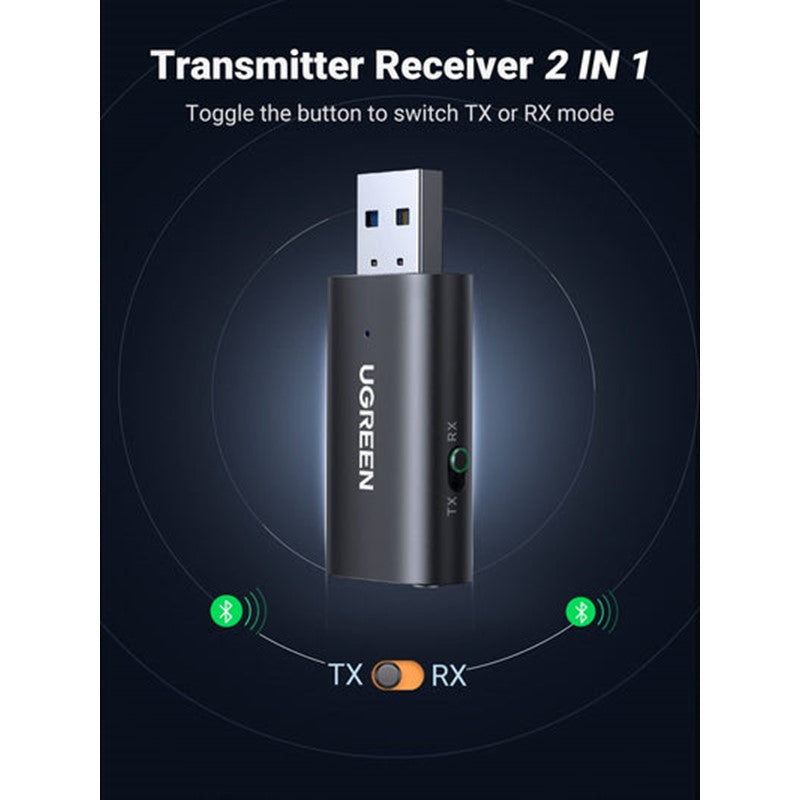 Ugreen USB Bluetooth 5.1 Transmitter Receiver