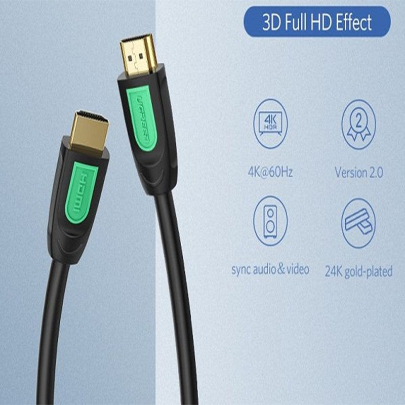 Ugreen 4K HDMI to HDMI, 2.0 Cable Round Cable Full Copper