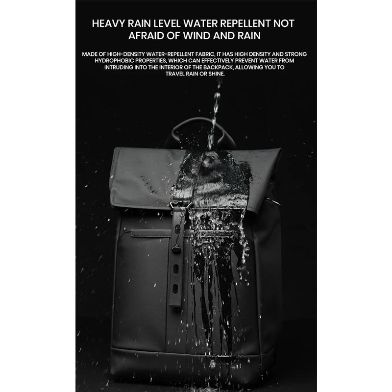BANGE Unique Anti-Theft Waterproof Laptop Backpack 15.6