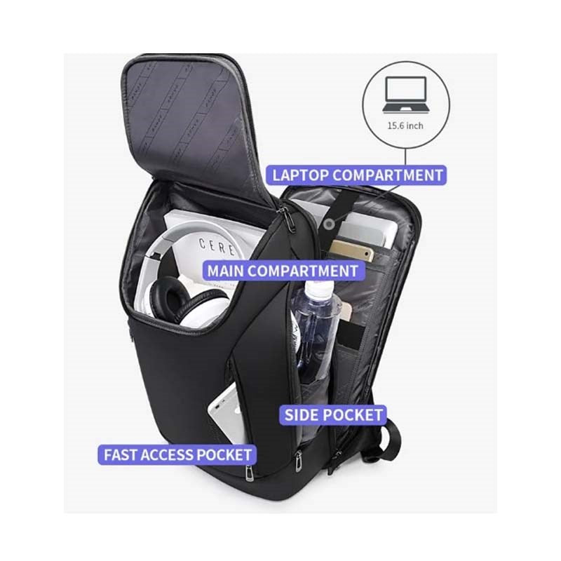 BANGE Anti Theft Waterproof Laptop Backpack 17 Computer Bag Travel Business Hiking Backpacks School Back Pack Mochila For Men