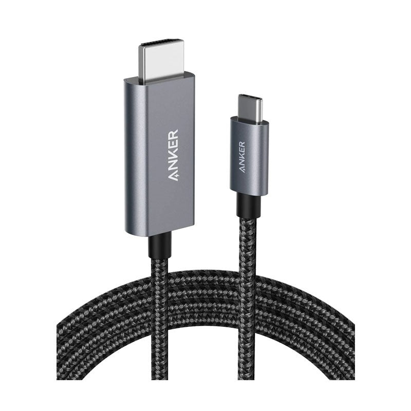 Anker 311 USB-C to HDMI 4K Nylon Cable (1.8 M/6 ft) - Black