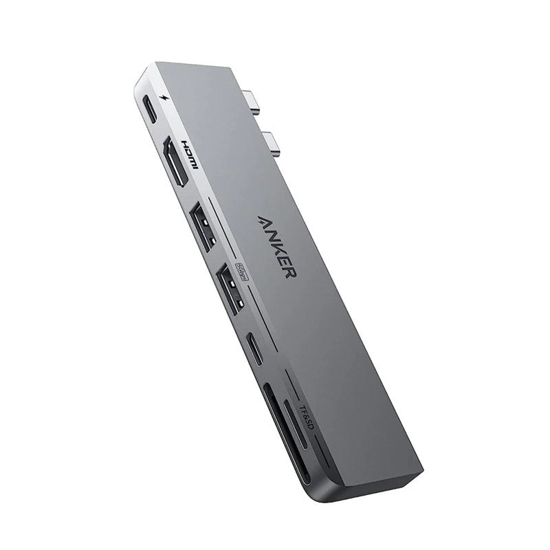 Anker 547 USB-C Hub (7-in-2, for MacBook) - Silver