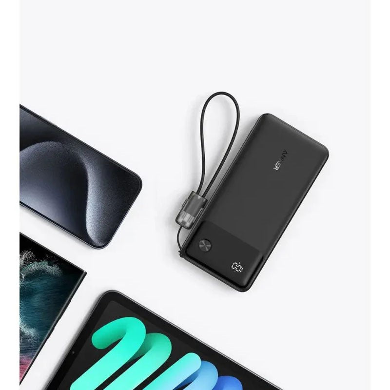 Anker Power Bank (20K, 30W) - Black