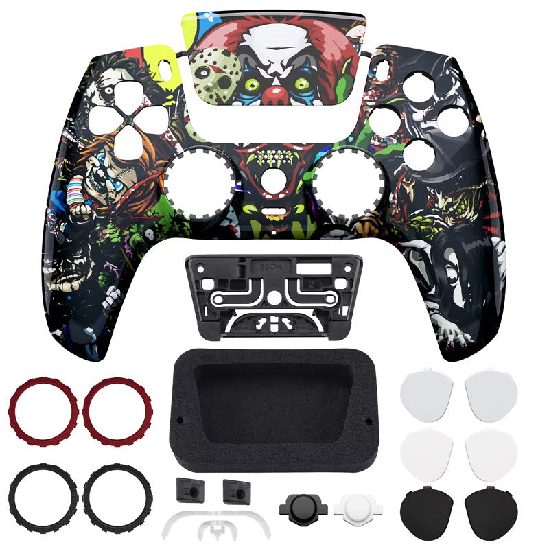 eXtremeRate Scary Party Custom Control Shell Faceplate Cover For Dualsense Edge PS5 Controller