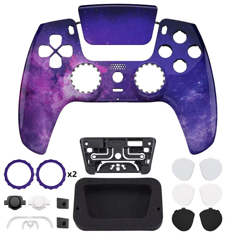 eXtremeRate Nebula Galaxy Custom Control Shell Faceplate Cover For Dualsense Edge PS5 Controller