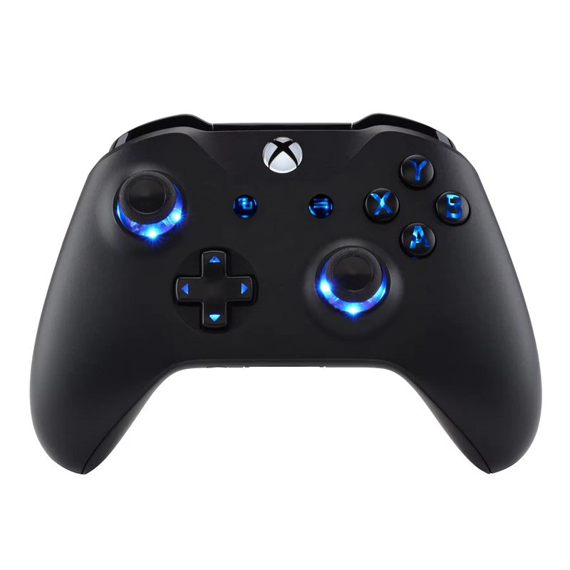 eXtremeRate LED Kit Buttons For Xbox One S Controller Full Replacement DIY Buttons Joystick Thumbstick