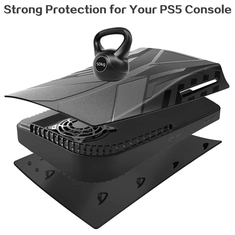 Hard Shockproof Cover PS5 Skins Shell Panels for PS5 Accessories Console Silicone Case Supplier Disc Pro Console Playstation 5