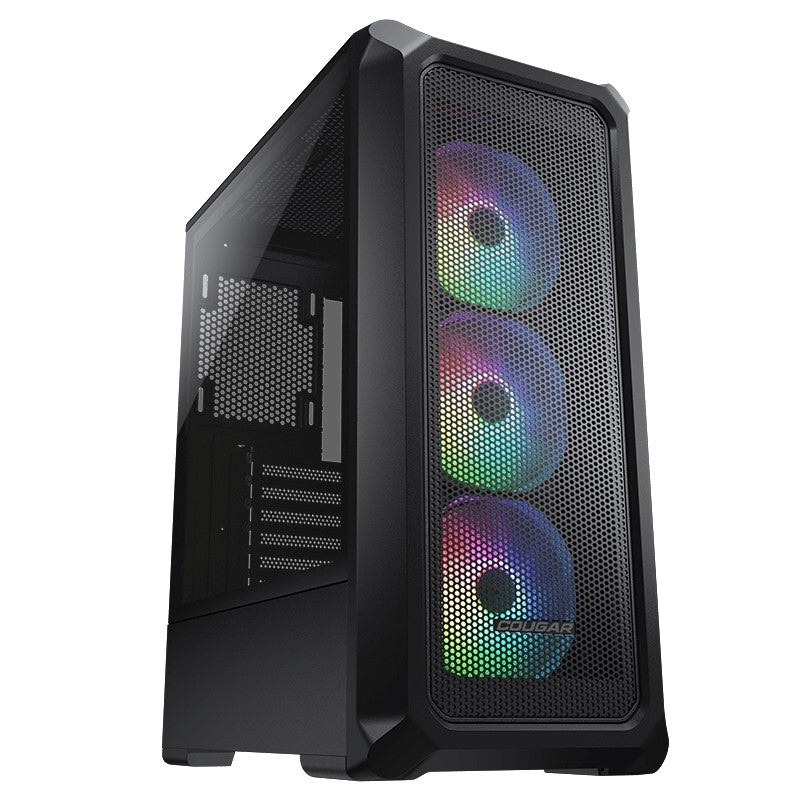 Cougar Archon 2 Mesh RGB ATX Mid Tower Gaming PC Case - Black