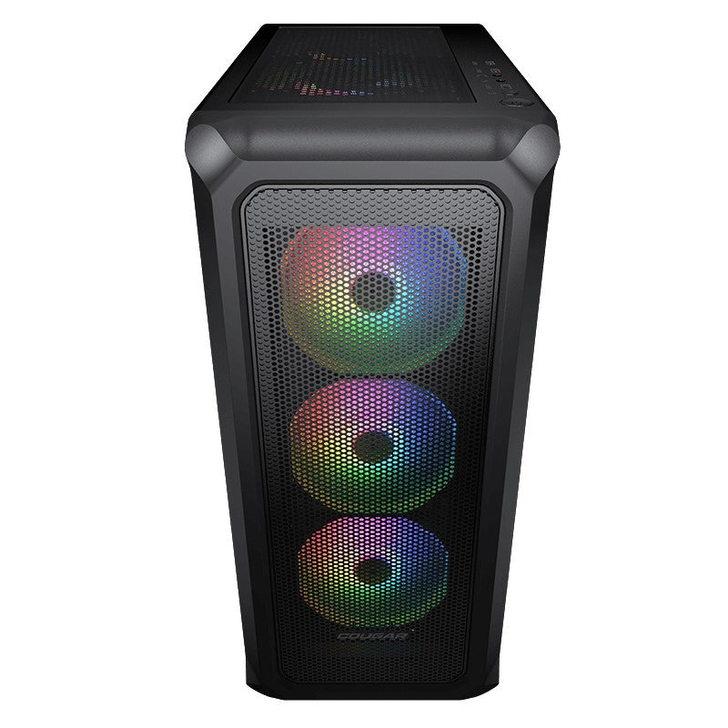 Cougar Archon 2 Mesh RGB ATX Mid Tower Gaming PC Case - Black