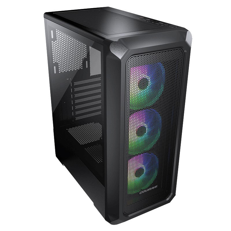 Cougar Archon 2 Mesh RGB ATX Mid Tower Gaming PC Case - Black