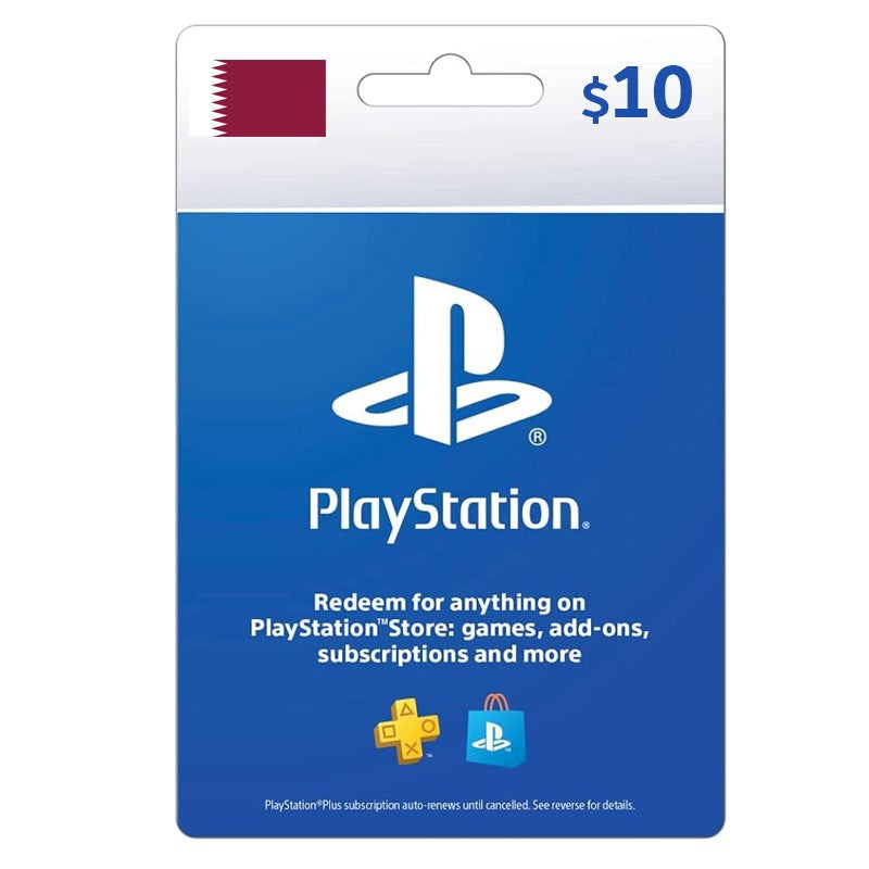 Sony Playstation Network PSN Card $10 - Qatar