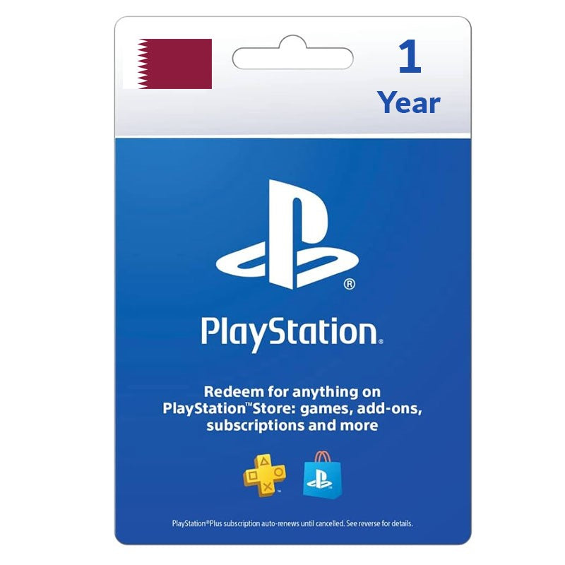 Sony Playstation Plus 1 Year Memebership - Qatar