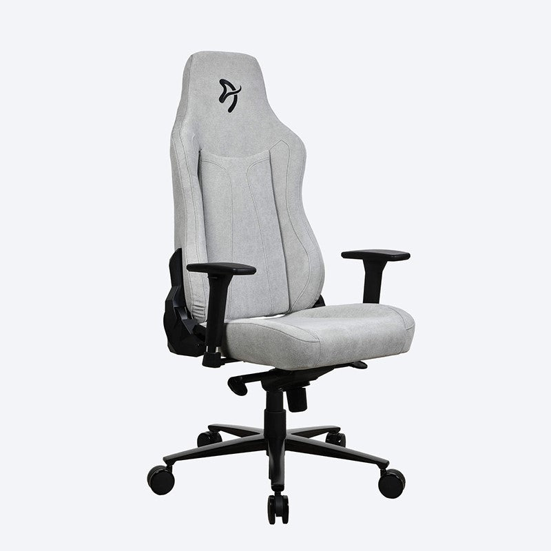 Arozzi Vernazza Gaming Chair Soft Fabric - Light Grey