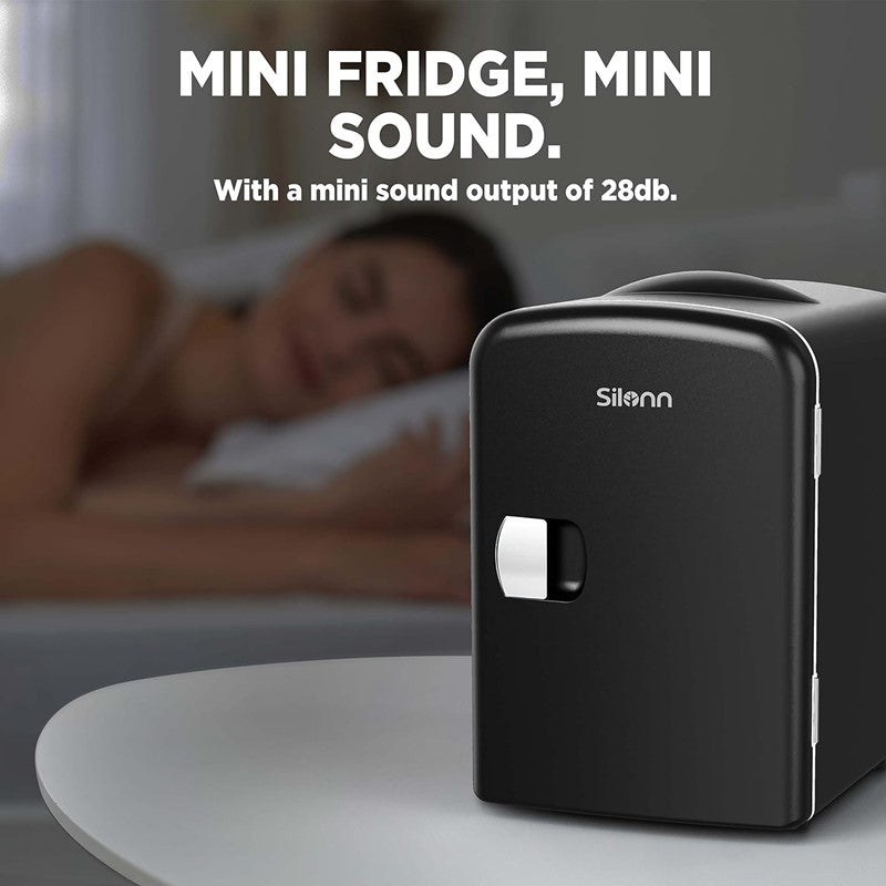 Silonn Portable Compact Mini Fridge 4L