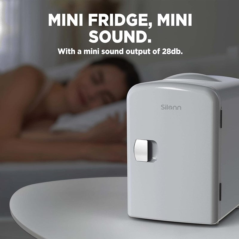 Silonn Portable Compact Mini Fridge 4L