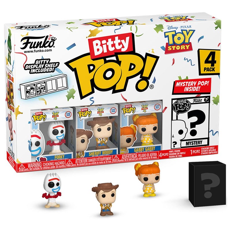 Funko Bitty Pop! Disney: Toy Story - Forky 4 Pack
