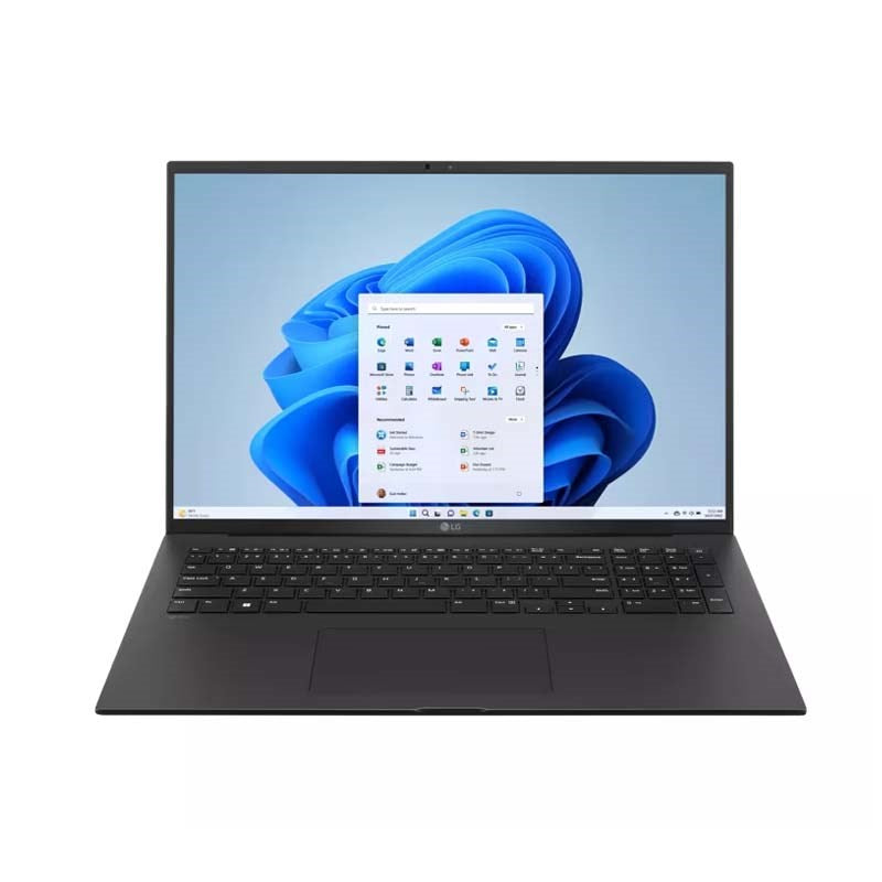 LG gram 17” WQXGA Lightweight Laptop, CPU i7-1360P, RAM 16 GB DDR5, SSD 512 GB M.2, Windows 11 - Black