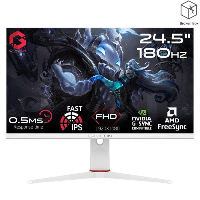 GAMEON GOA24FHD180IPS Artic Pro Series 24