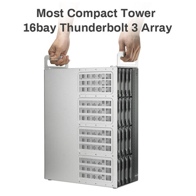 TerraMaster 320 TB D16 Thunderbolt 3 16-Bay Professional Raid Hard Disk