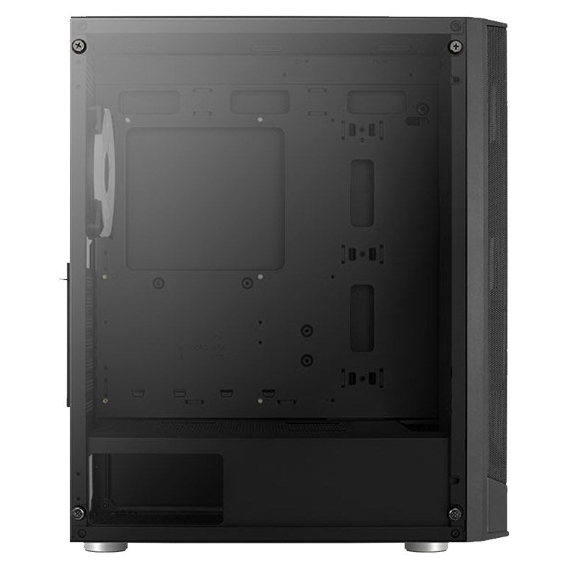 Aerocool Prism G BK V3 ARGB ATX Mid Tower Gaming PC Case - Black