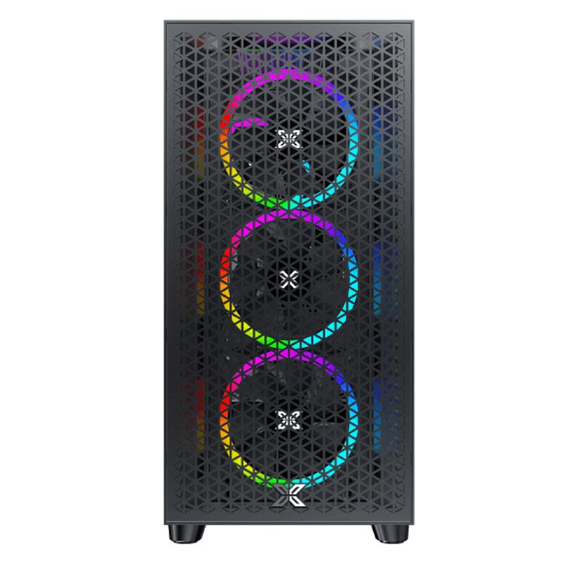 XIGMATEK GAMING G PRO ARGB EATX Mid Tower Gaming PC Case - Black