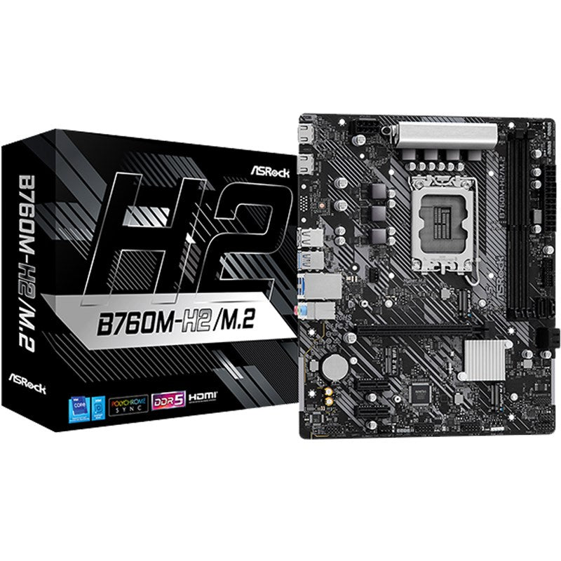 ASRock B760M-H2/M.2  Micro ATX Gaming Motherboard