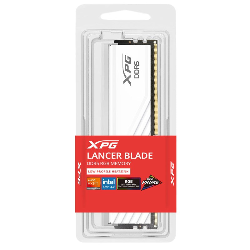 XPG Lancer Blade RGB 16GB DDR5 6000MT/s RAM Memory 