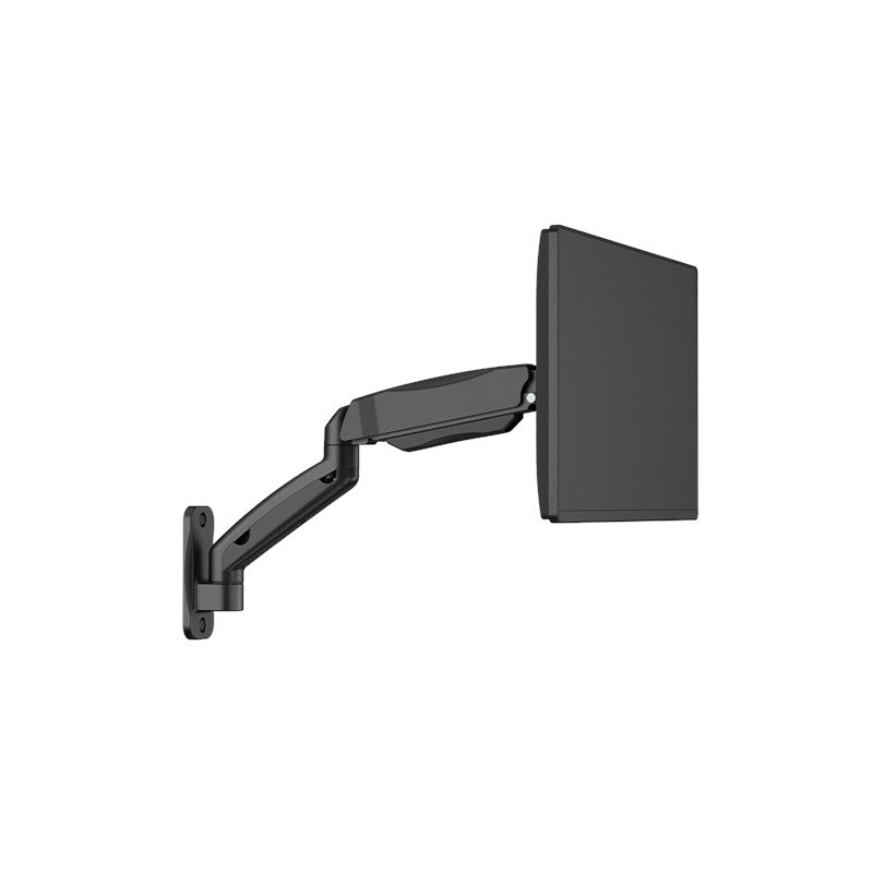 GAMEON GO-5015 Economy Spring-Assisted Wall Mounted Single Monitor Arm, Stand And Mount For Gaming And Office Use, 17