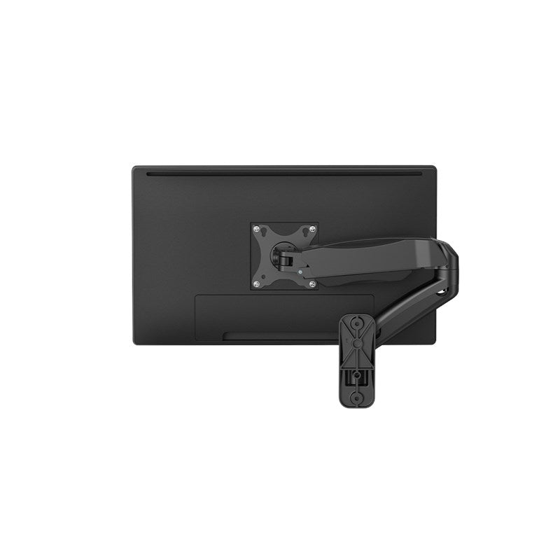 GAMEON GO-5015 Economy Spring-Assisted Wall Mounted Single Monitor Arm, Stand And Mount For Gaming And Office Use, 17