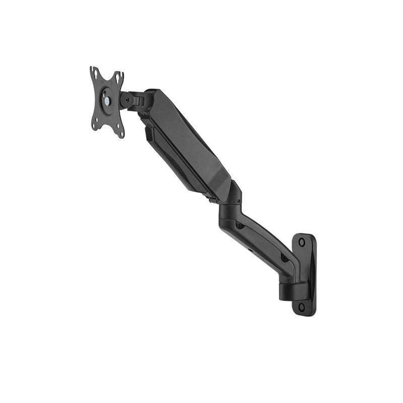 GAMEON GO-5015 Economy Spring-Assisted Wall Mounted Single Monitor Arm, Stand And Mount For Gaming And Office Use, 17