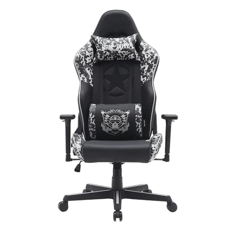 GAMEON Call Of Duty Gaming Chair with GAMEON 3in1 L-Shaped Slayer II XL Series Gaming Desk - Black