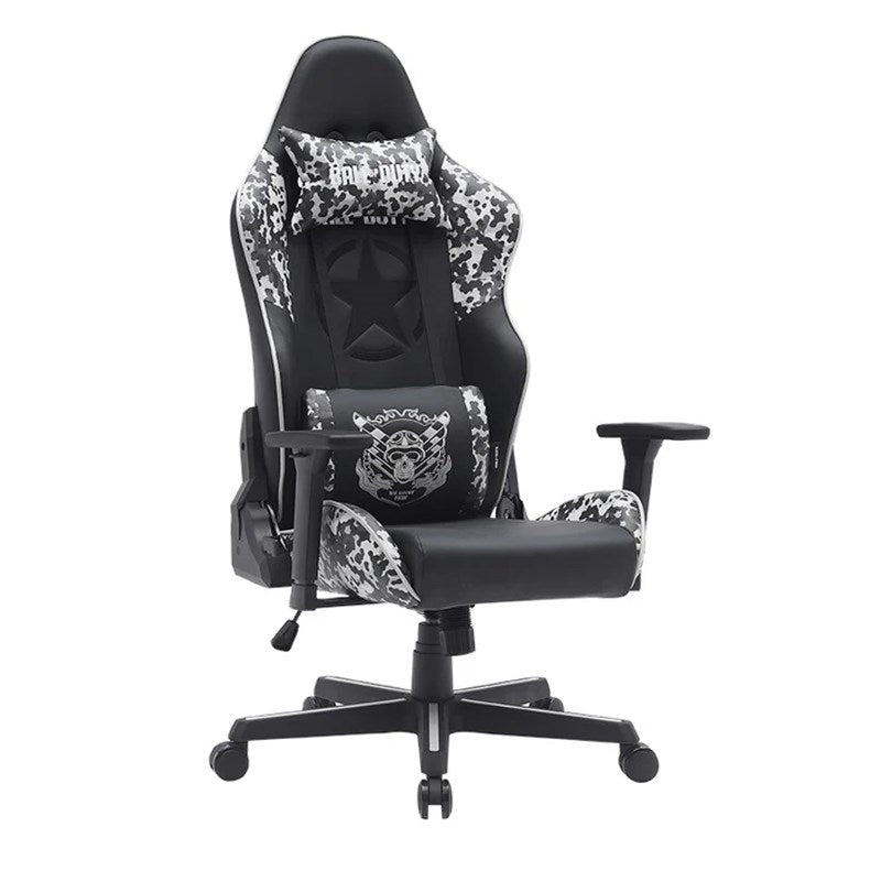 GAMEON Call Of Duty Gaming Chair with GAMEON 3in1 L-Shaped Slayer II XL Series Gaming Desk - Black