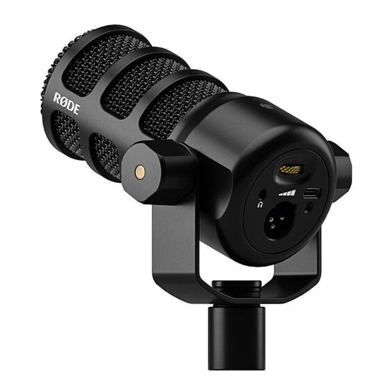 RODE PodMic USB-C Versatile Dynamic Gaming and Streaming Microphone - Black