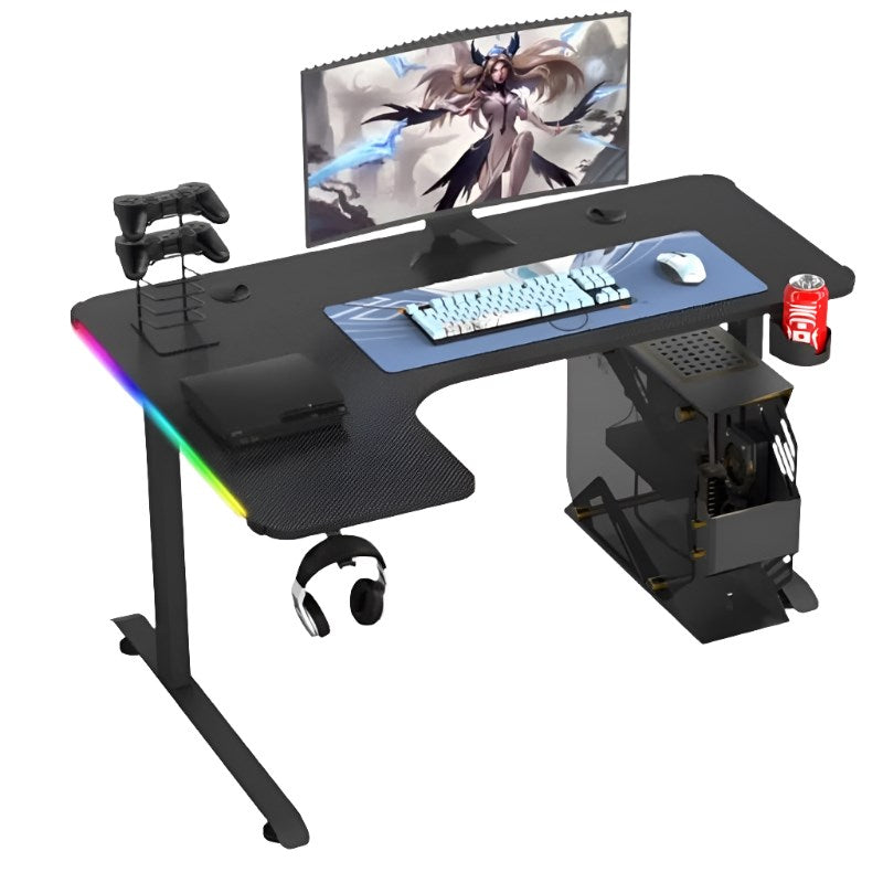 Gamer King L Corner RGB Gaming Desk with Remote Control