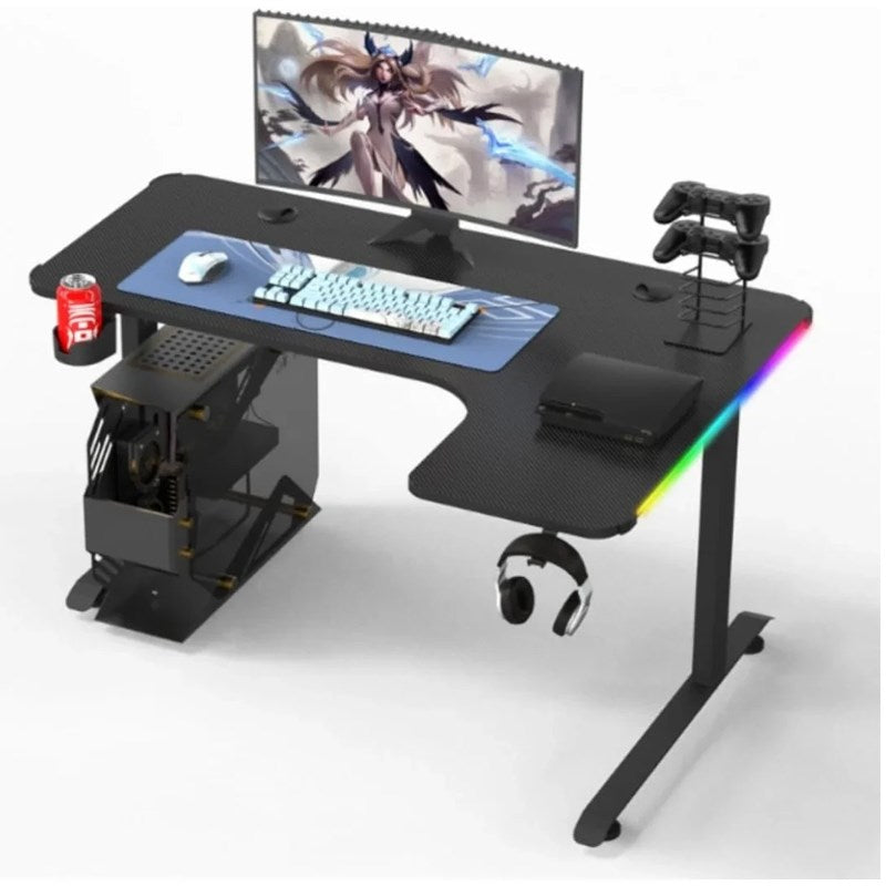 Gamer King R Corner RGB Gaming Desk with Remote Control