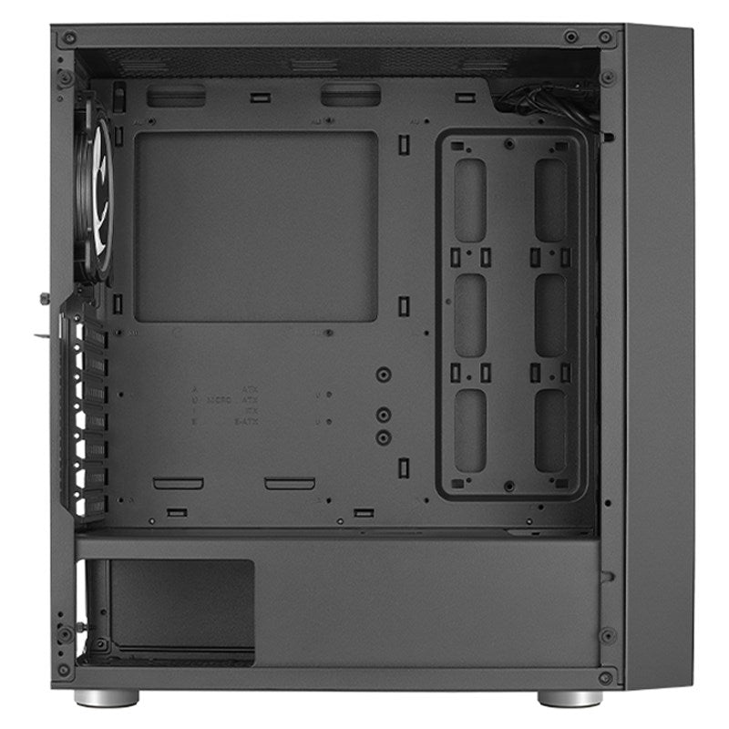 Aerocool Skribble ARGB ATX Mid Tower Case - Black