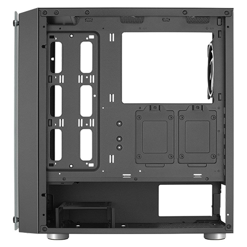Aerocool Skribble ARGB ATX Mid Tower Case - Black