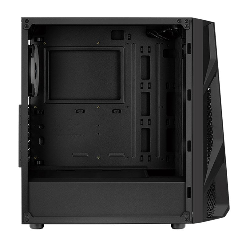 Aerocool NightHawk Duo ARGB Mid Tower Case - Black