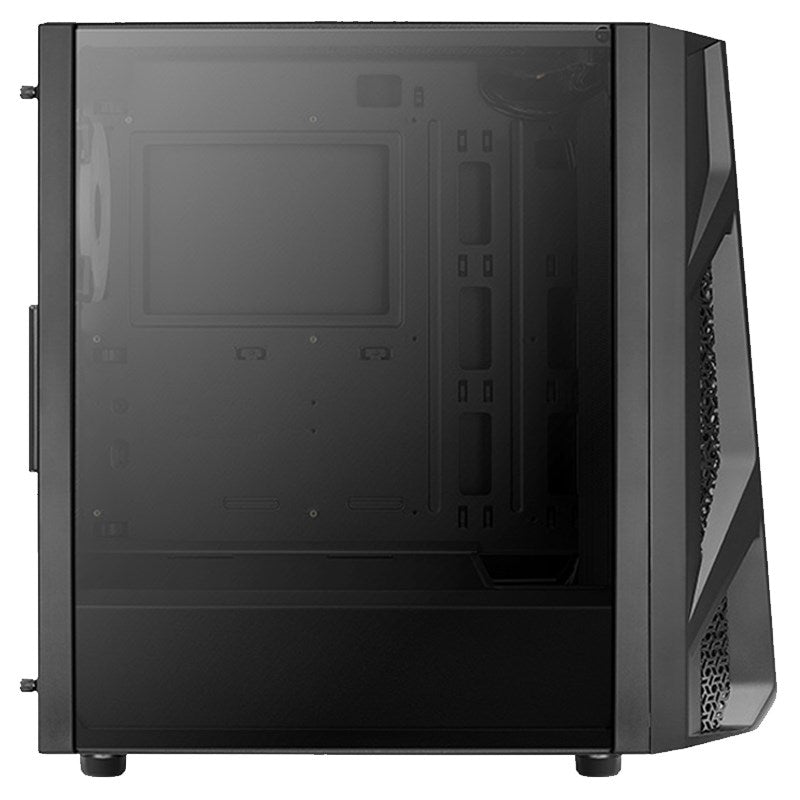 Aerocool AirHawk Duo ARGB Mid Tower Case - Black