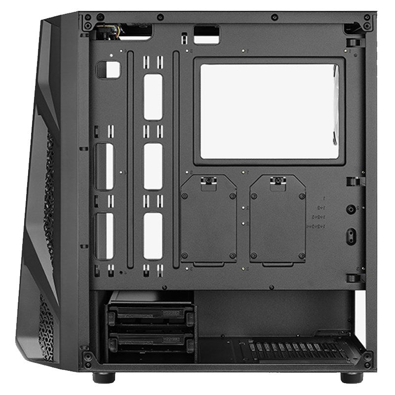 Aerocool AirHawk Duo ARGB Mid Tower Case - Black