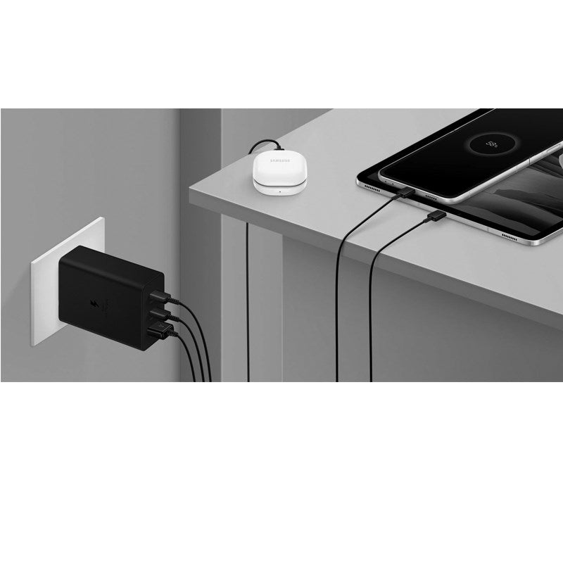 Samsung 65W PD Power Adapter Trio, Black