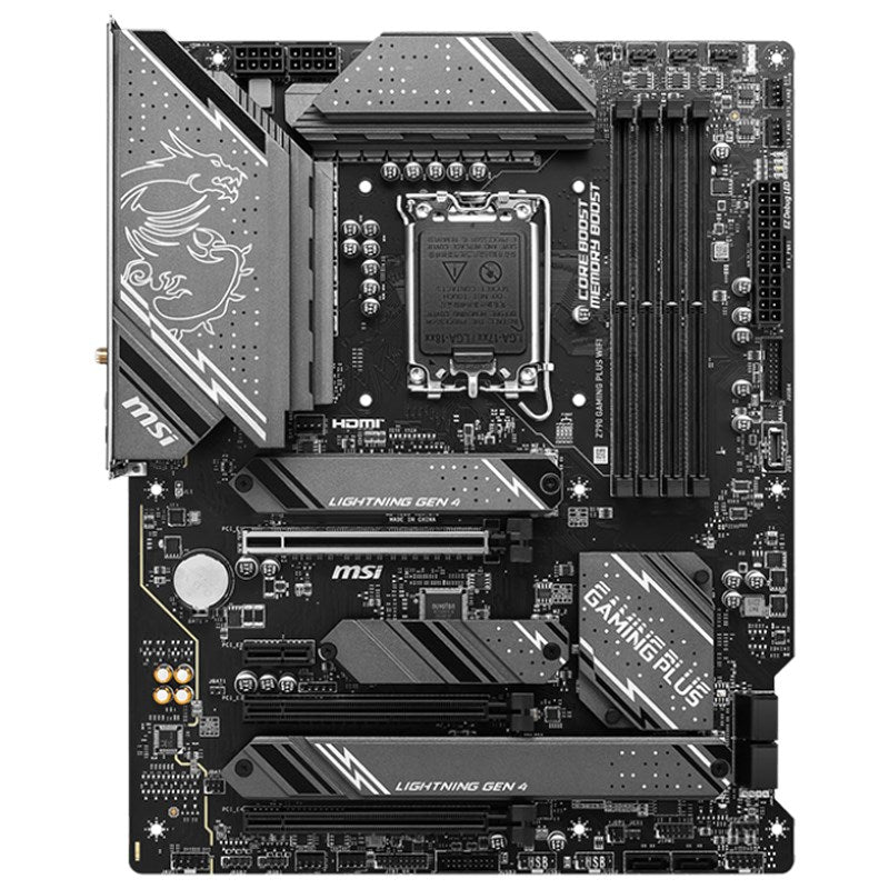 MSI Z790 GAMING PLUS WIFI DDR5 ATX Gaming Motherboard