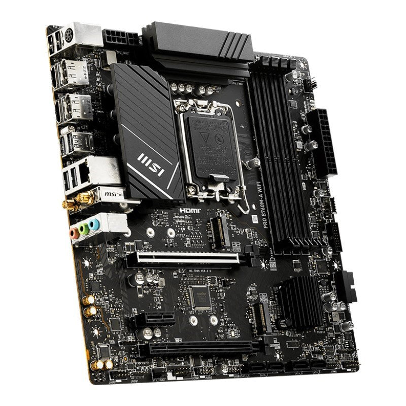 MSI PRO B760M-A WIFI DDR5 mATX Gaming Motherboard