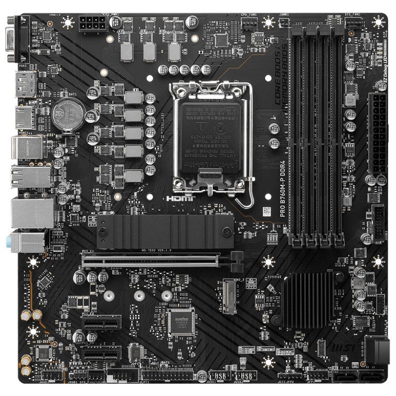 MSI PRO B760M-P DDR4 mATX Gaming Motherboard