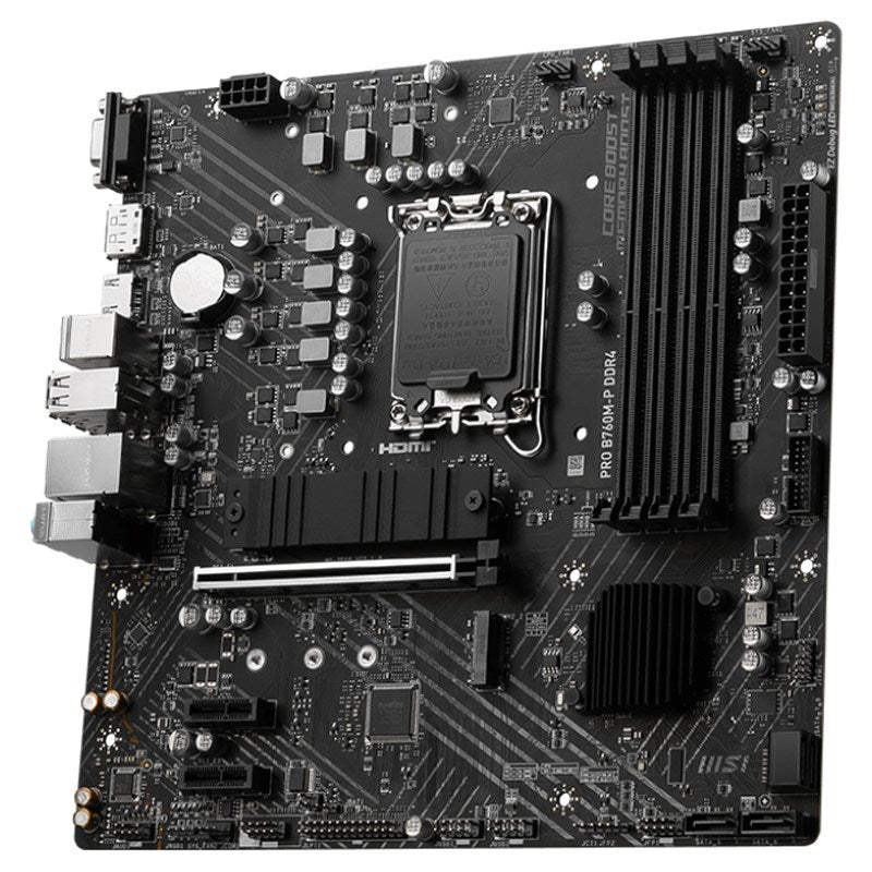 MSI PRO B760M-P DDR4 mATX Gaming Motherboard
